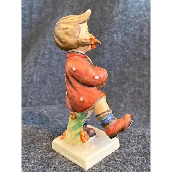 VTG Goebel Hummel Happiness Figurine Girl with Instrument 86 TMK 6 No Bee - Picture 8 of 9